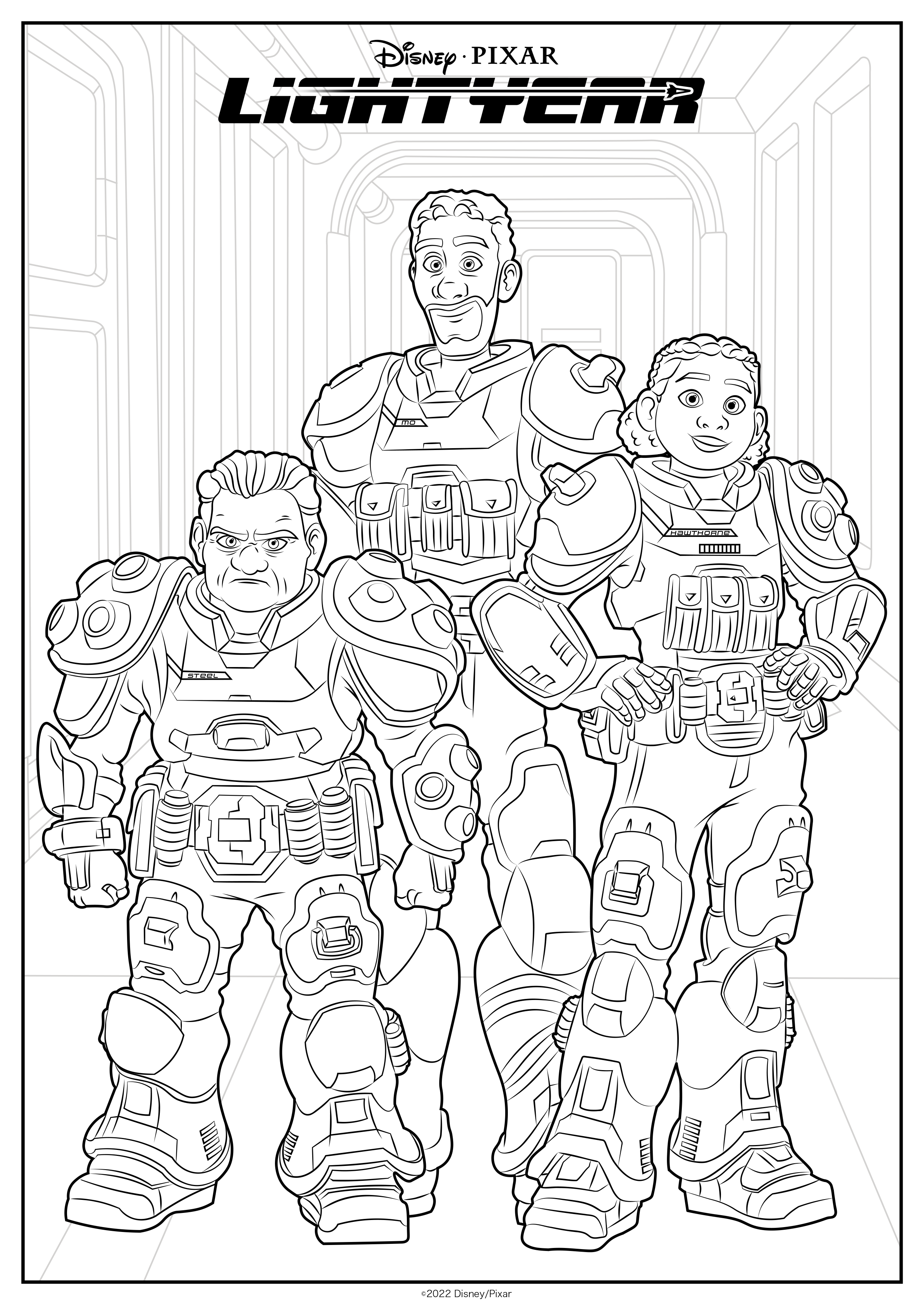 Lightyear Colouring Sheets The Association For Science And Discovery 
