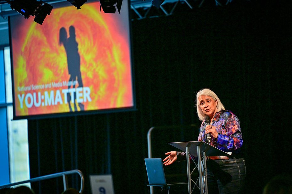Shanaz Gulzar speaking at ASDC25