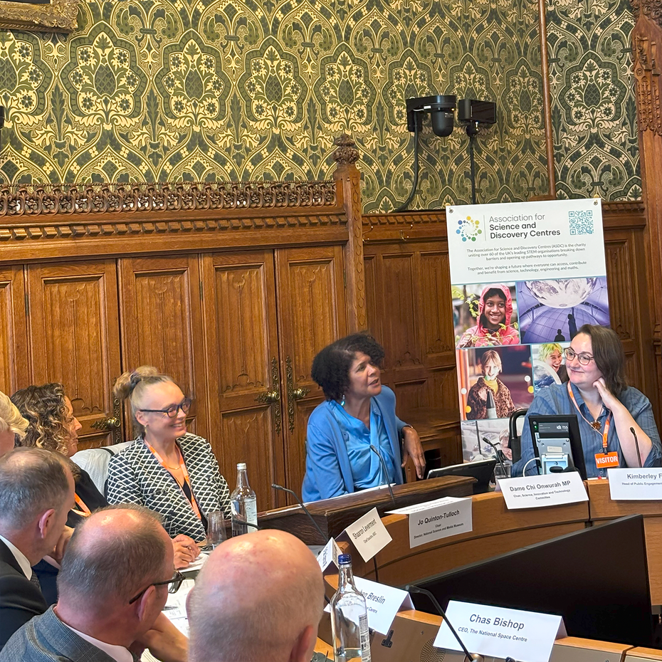 Chi Onwurah MP speaking at the roundtable