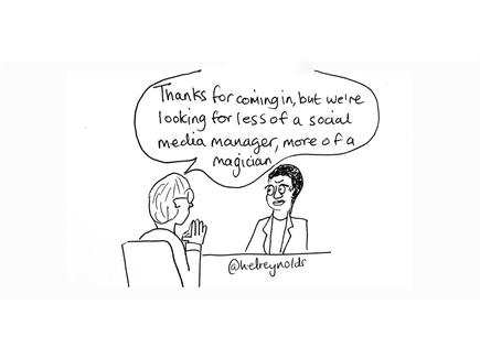 Comms Creative cartoon