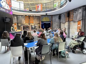 Workshop at Winchester Science Centre as part of Accessibility Unlocked