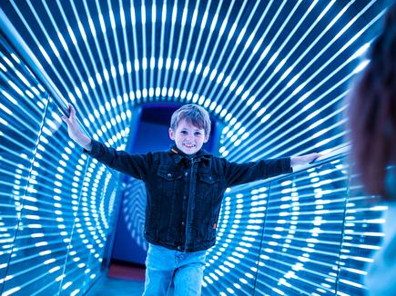 Inside W5 Science and Discovery Centre, Belfast