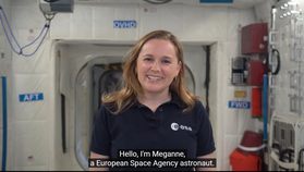 Meganne ESA reserve astronaut