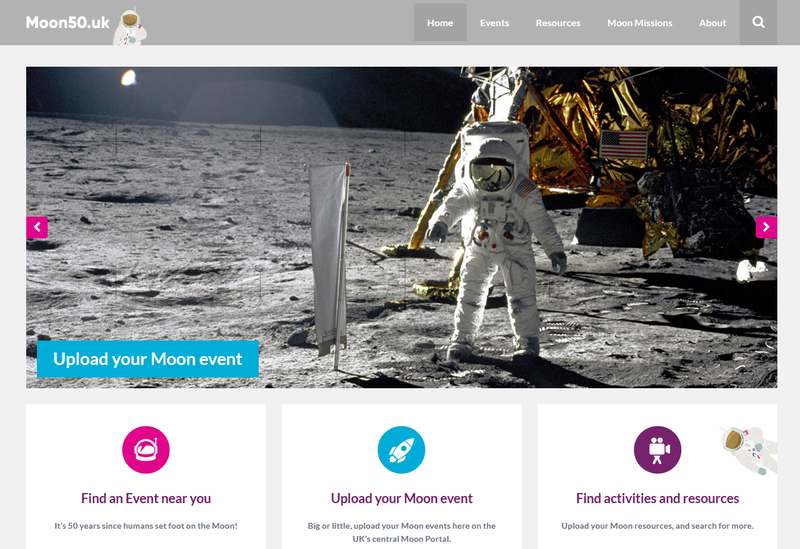 Moon50 homepage