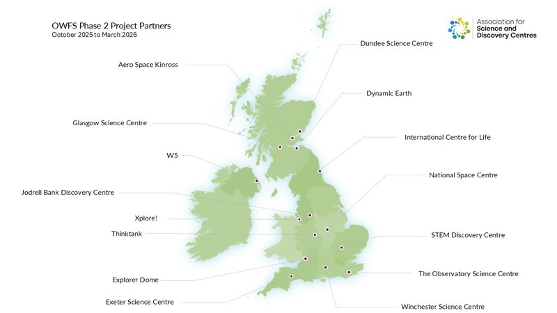 OWFS Phase 2 Partners Map