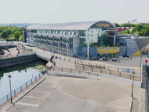 Techniquest Science and Discovery Centre in Cardiff Bay, Wales