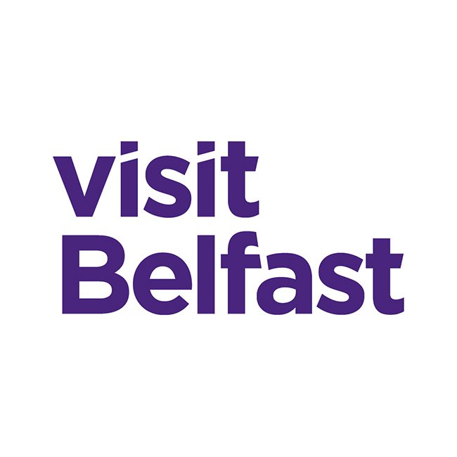 Visit Belfast Logo (Purple)