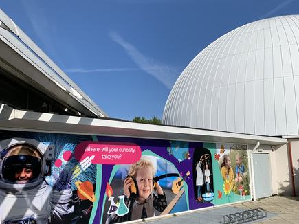 Winchester Science Centre entrance