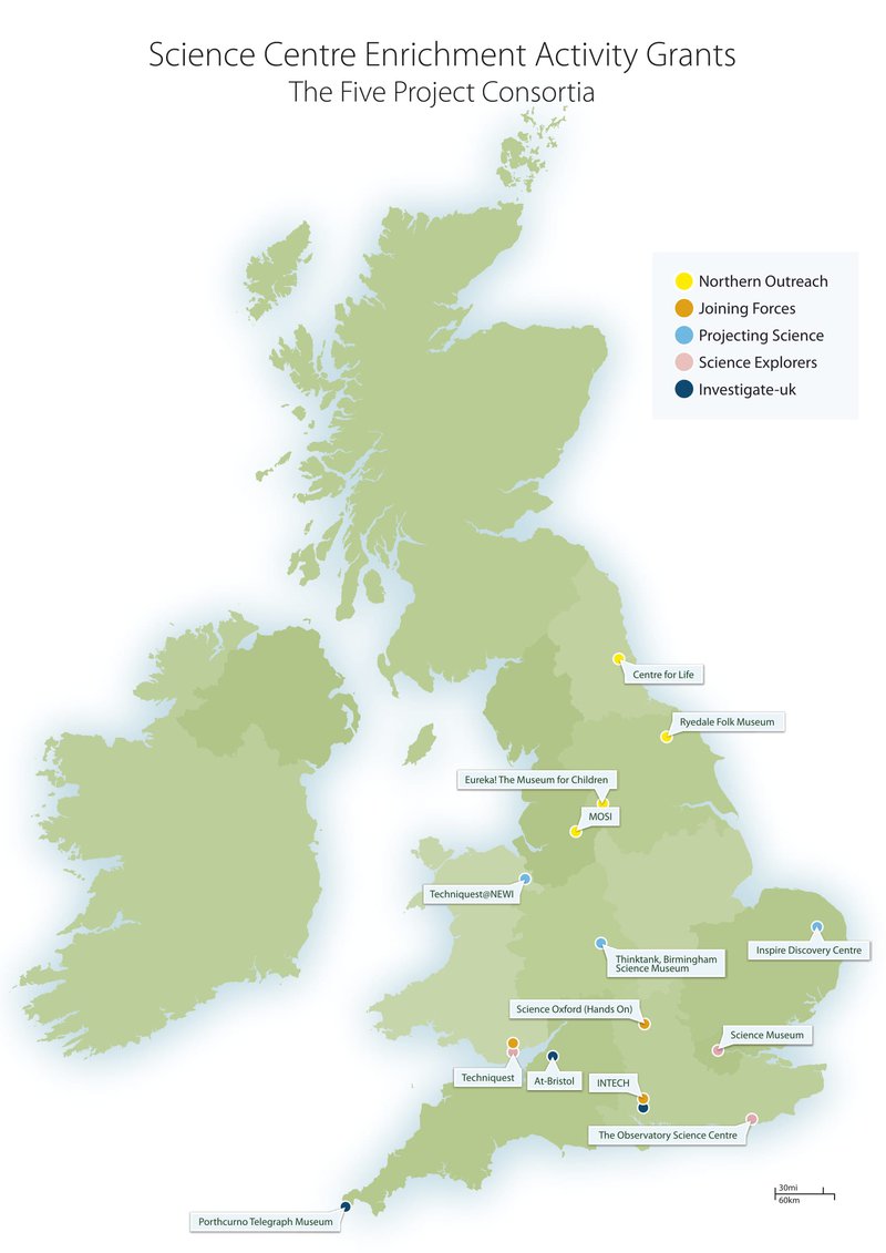 Map of SCEAG Partners